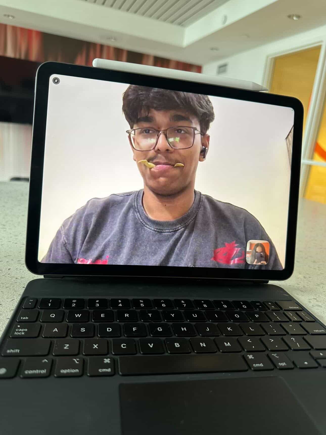 Funny video call